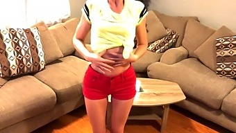 Sultry Step Fantasy Turns Into Steamy Solo Stripping Session On Porn Hub