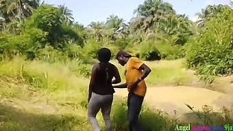 Okoro, The Diligent Hunter, Encounters A Stunning African Woman While Hunting On Her Farm. He Seduces Her With Promises Of Help And Engages In Passionate Intercourse, Which He Continues Until Nearly Climaxing. Unbeknownst To Them, Her Husband'S Brother Witnesses The Encounter Through A Hidden Camera. The Full Video Can Be Found On The Red Platform.