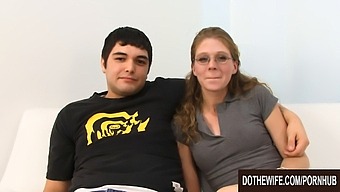 African Man Pleasures Homemaker Jenny Leigh With His Impressive Size While Her Spouse Is Present