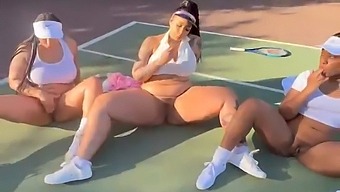 Ggg Video Featuring A Tennis Player'S Explosive Orgasm