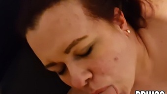 A Husband Records His Curvy Wife Giving A Deepthroat Blowjob To Her Friend And Swallowing His Large Ejaculation (Huge Cumshot)