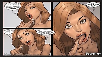 Deceitful Spouse'S Oral Encounter With Mailman, Followed By A Kiss For Her Spouse