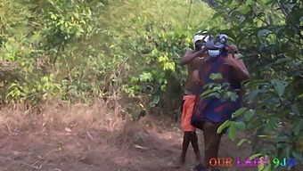 Bbw Gets Pounded Outdoors By A Big Black Cock