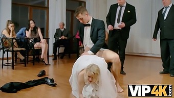 Cuckold Couple'S Wedding Night Turns Into A Wild Affair With Kristy Waterfall