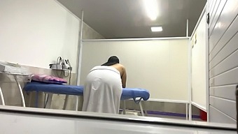 Big-Titted Nurse Caught On Camera During Solo Session