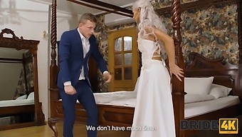 Caught Cheating: Ffm Threesome With The Wedding Bride