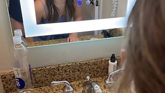 Horny Bridesmaid Gets Naughty During The Wedding Reception