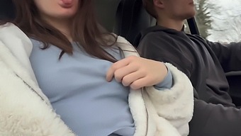 Petite Beauty Gets Hot Christmas Gift In The Ass