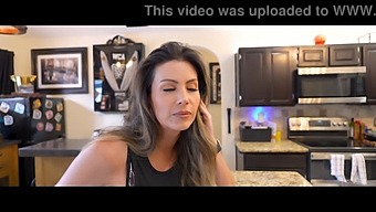 Playing Poker And Seducing My Stepmother Coco Vandi In This Taboo Video.