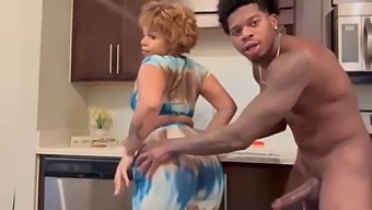 Teen Fucking In The Kitchen With Oral And Backshots