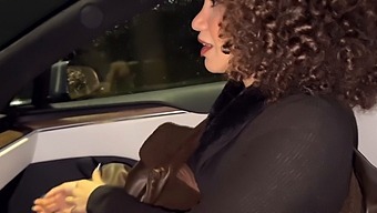 A Wife Who Is Addicted To Sex Has Her Husband’s Permission To Have Sex With Another Man In The Car.